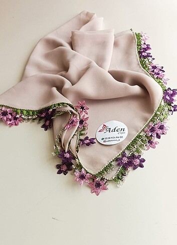 Zara İgne oyası başörtüsü 