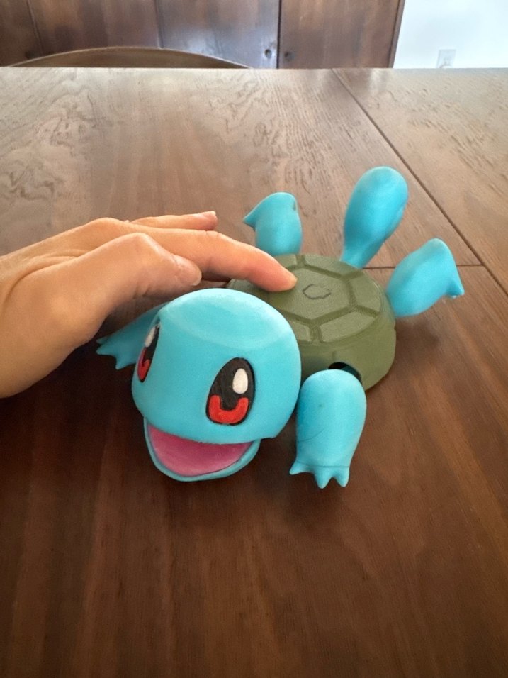 Squirtle hareketli bardak altlığı - Görsel 3