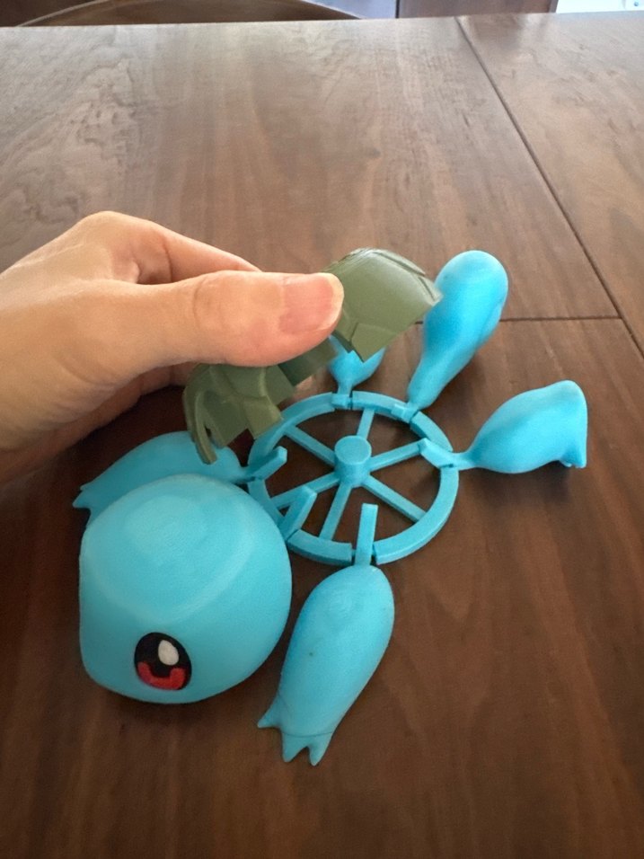 Squirtle hareketli bardak altlığı - Görsel 4