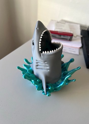 Köpekbalığı Tasarımlı Kalemlik - Görsel 5