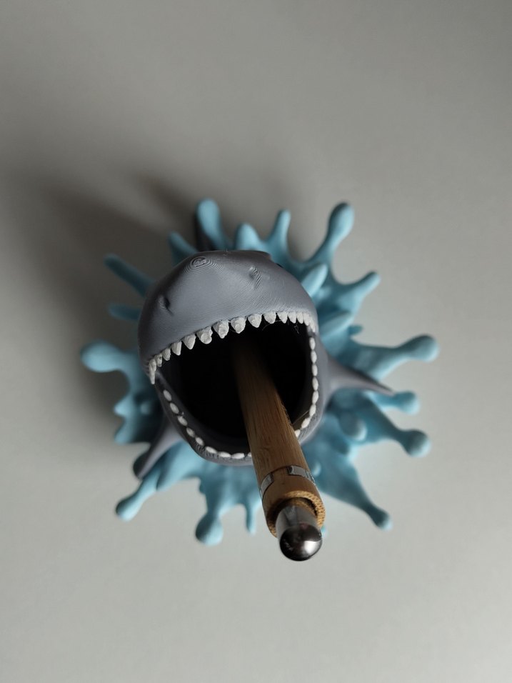 Köpekbalığı Tasarımlı Kalemlik - Görsel 2