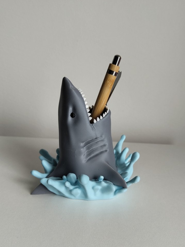 Köpekbalığı Tasarımlı Kalemlik - Görsel 3