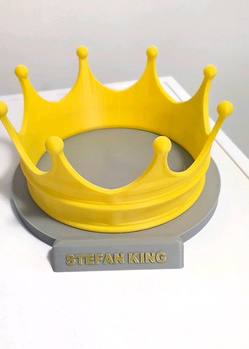 Parlak Altın Renkli kral Tacı - Görsel 5