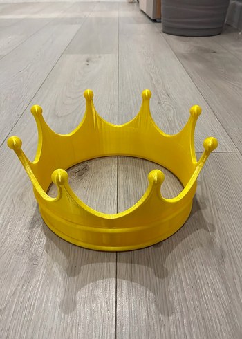 Parlak Altın Renkli kral Tacı - Görsel 3