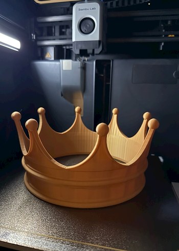 Parlak Altın Renkli kral Tacı - Görsel 4