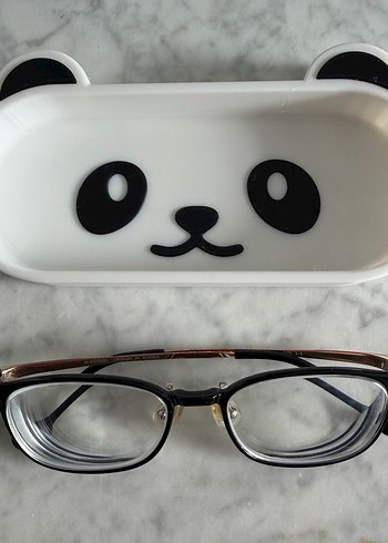 Beyaz Panda Temalı gözlük kutusu - Görsel 4
