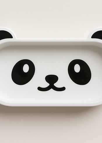 Beyaz Panda Temalı gözlük kutusu - Görsel 2