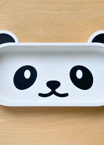 Beyaz Panda Temalı gözlük kutusu - Görsel 3