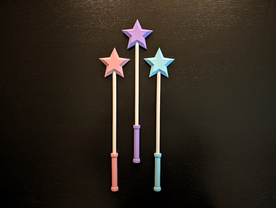 Renkli Sihirli Değnekler Seti - Görsel 2