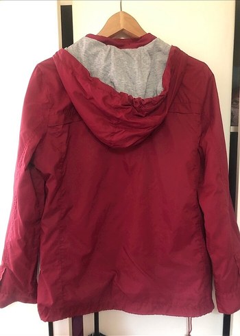 Bordo Yağmurluk - Görsel 2