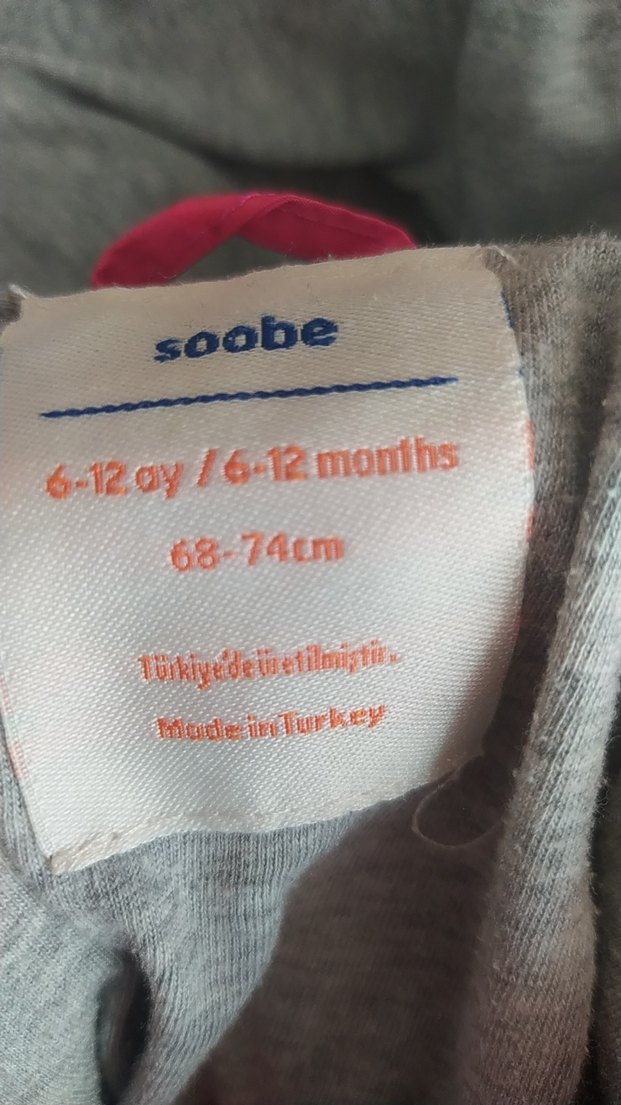 Kız Çocuk Pembe Kapüşonlu Fermuarlı Mont - Görsel 5