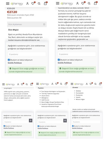 AVEDA PURE ABUNDANCE HAIR POTION SAÇ ŞEKİLLENDİRİCİ 3X20GR - Görsel 9