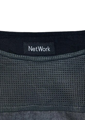 NETWORK KONTRAST DERİ PANELLİ YÜN ELBİSE - Görsel 12