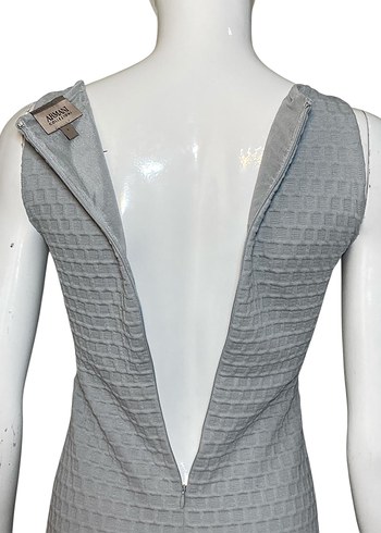 ARMANI COLLEZIONI MAVİ LÜKS ELBİSE - Görsel 9