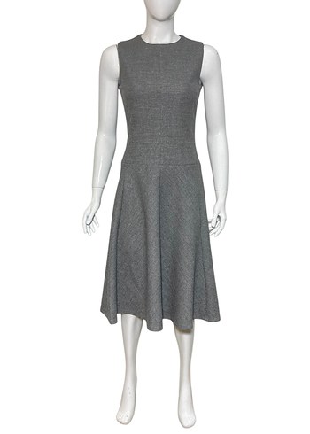 ZARA LANA YÜNÜ MIXLİ MİDİ ELBİSE - Görsel 5