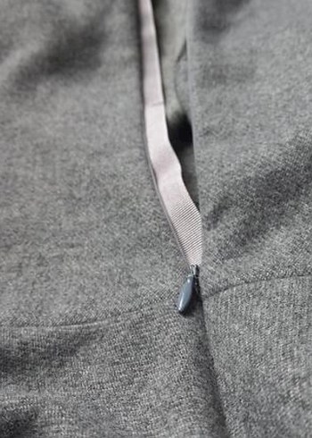 ZARA LANA YÜNÜ MIXLİ MİDİ ELBİSE - Görsel 14