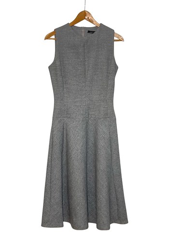 ZARA LANA YÜNÜ MIXLİ MİDİ ELBİSE - Görsel 12