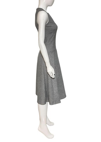 ZARA LANA YÜNÜ MIXLİ MİDİ ELBİSE - Görsel 10