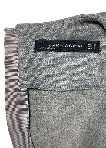 ZARA LANA YÜNÜ MIXLİ MİDİ ELBİSE - Görsel 15