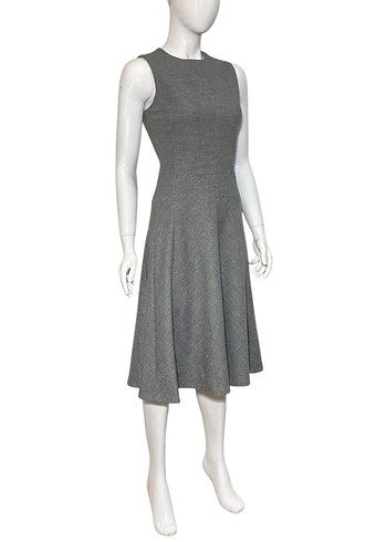 ZARA LANA YÜNÜ MIXLİ MİDİ ELBİSE - Görsel 7