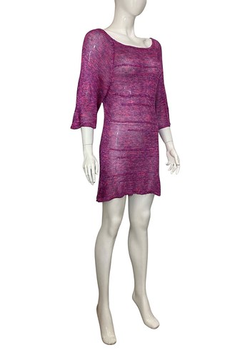 VAKKORAMA ÖRGÜ LÜKS PLAJ ELBİSESİ - Görsel 4