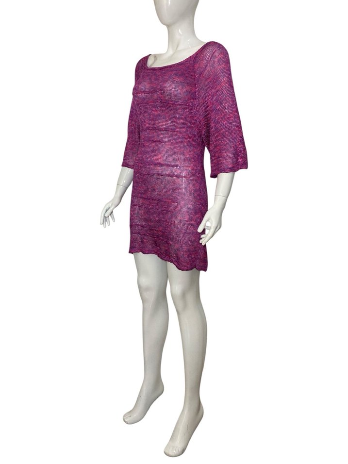 VAKKORAMA ÖRGÜ LÜKS PLAJ ELBİSESİ - Görsel 3