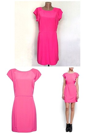 Mango MANGO PEMBE ELBİSE