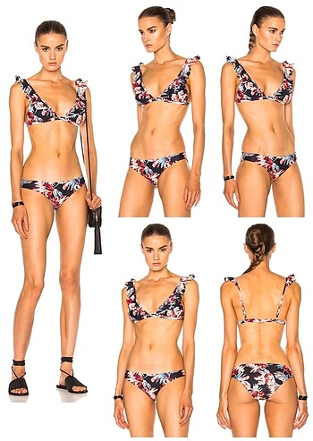 s Beden TORI PRAVER FLORAL BİKİNİ ÜSTÜ