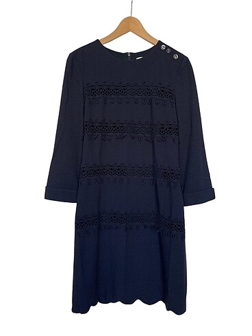 İPEKYOL İNGİLİZ NAKIŞI DETAYLI ELBİSE - Görsel 6