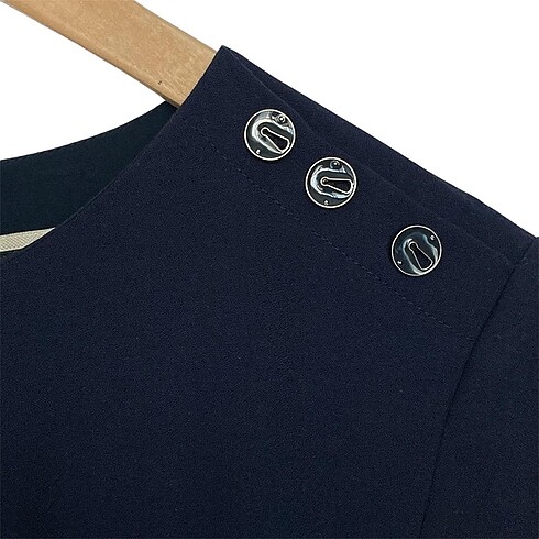 İPEKYOL İNGİLİZ NAKIŞI DETAYLI ELBİSE - Görsel 8