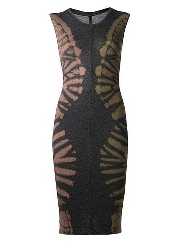 RAQUEL ALLEGRA ŞEFFAF PAMUK KARIŞIMLI KOKTEYL ELBİSESİ - Görsel 6