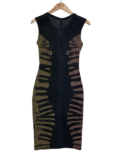 RAQUEL ALLEGRA ŞEFFAF PAMUK KARIŞIMLI KOKTEYL ELBİSESİ - Görsel 14