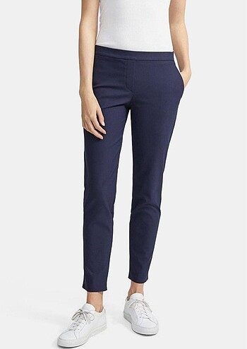 THEORY SLIM-FIT CROP PANTOLON
