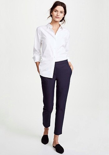 THEORY SLIM-FIT CROP PANTOLON