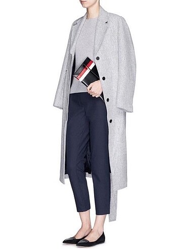 THEORY SLIM-FIT CROP PANTOLON