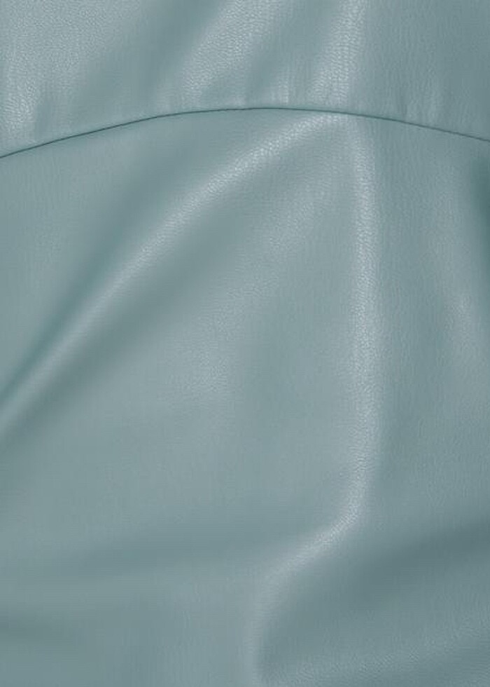 ZARA DERİ EFEKTLİ ELBİSE *Orijinal,İç Etiketli ve Bark - Görsel 4