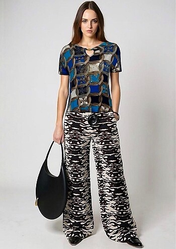 TORY BURCH MONOGRAM BLUZ