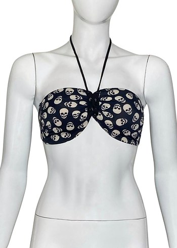 Calzedonia CALZEDONIA SKULL PRINT BİKİNİ ÜSTÜ