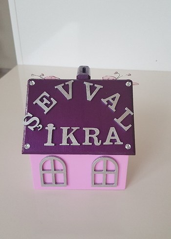  Beden ELSA ISME ÖZEL AHSAP KUMBARA