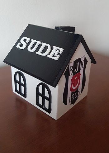 BESIKTAS ISME ÖZEL AHSAP KUMBARA