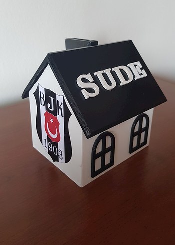  BESIKTAS ISME ÖZEL AHSAP KUMBARA