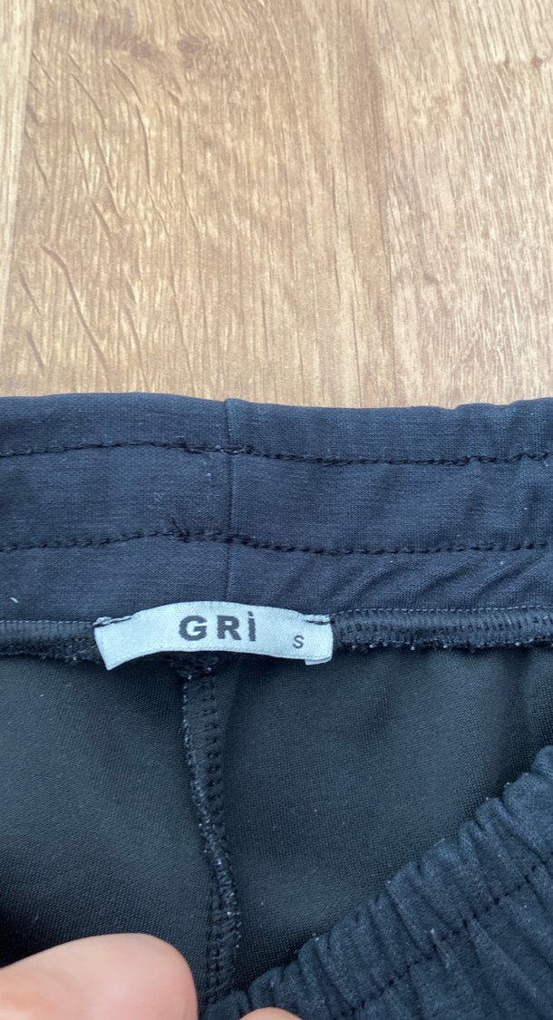 Siyah Kadın Rahat Kesim Eşofman Altı - Görsel 3