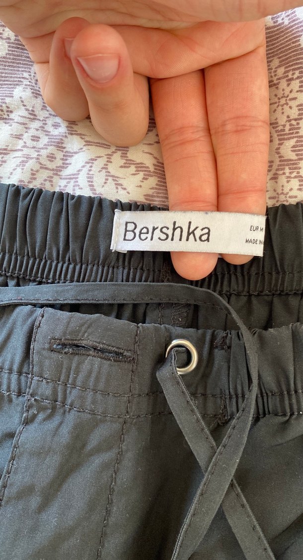 Siyah Paraşüt Pantolon - Görsel 5