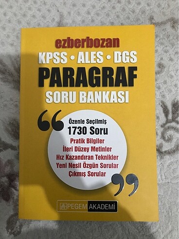 KPSS Türkçe paragraf