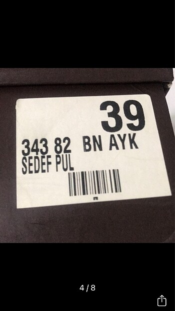 39 Beden beyaz Renk Gelın ayakkabısı Kemal Tanca 39 numara