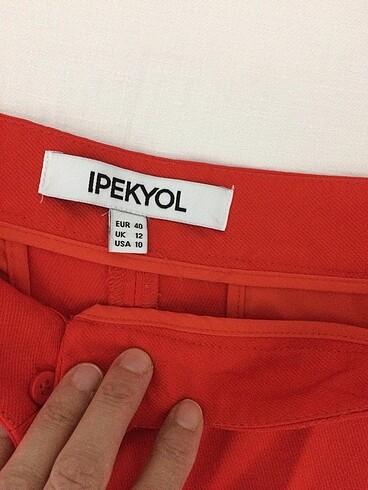 40 Beden pembe Renk Ipekyol 40 beden geniş pantalon