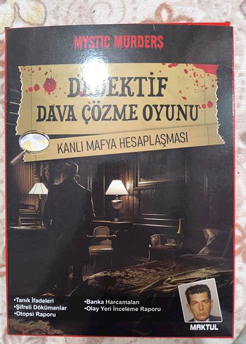 Dedektif Dava Çözme Oyunu - Kanlı Mafya Hesaplaşması
