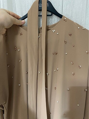 Modanisa Boncuk işlemeli elbise-abaya