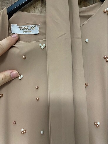 diğer Beden Modanisa Boncuk işlemeli elbise-abaya