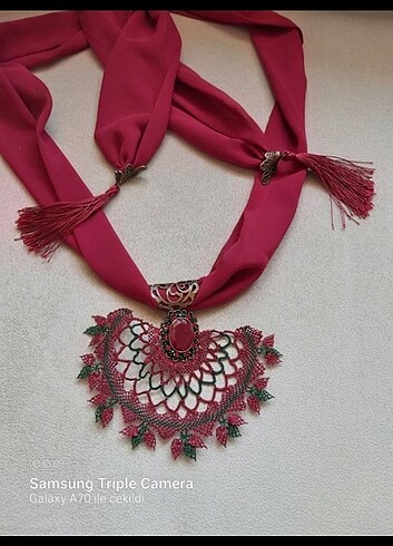Diğer İğne oyası kolye